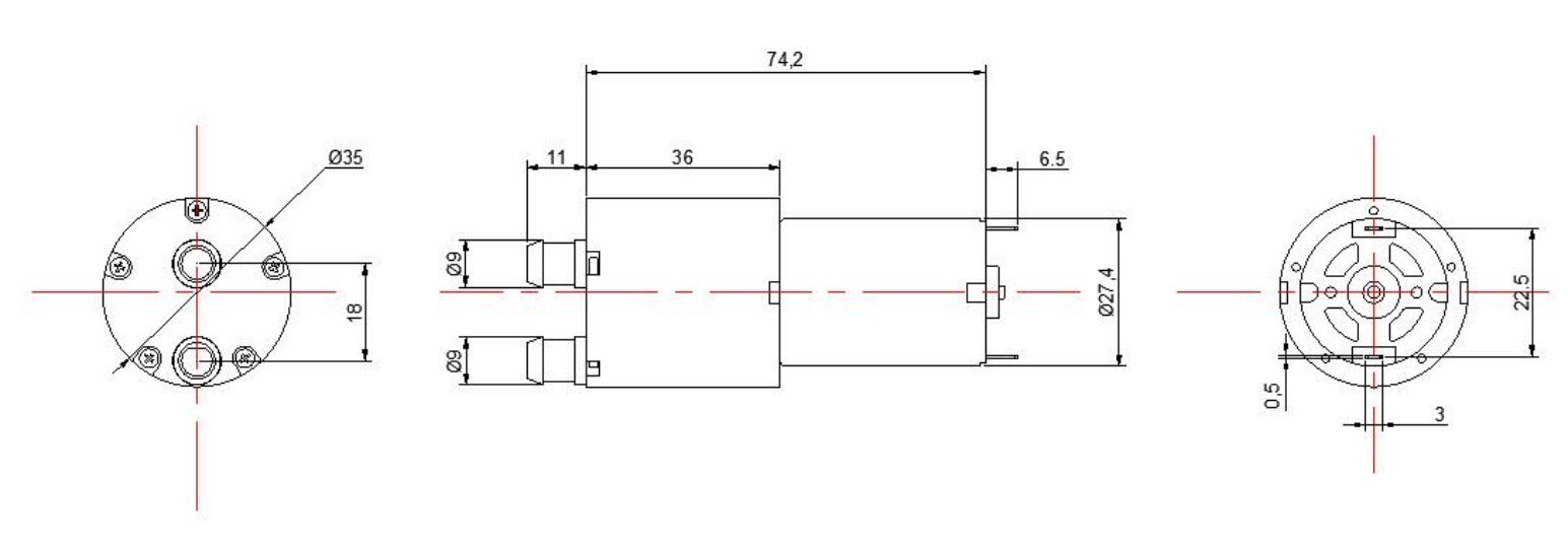 12V Self-Priming DC Water Pump