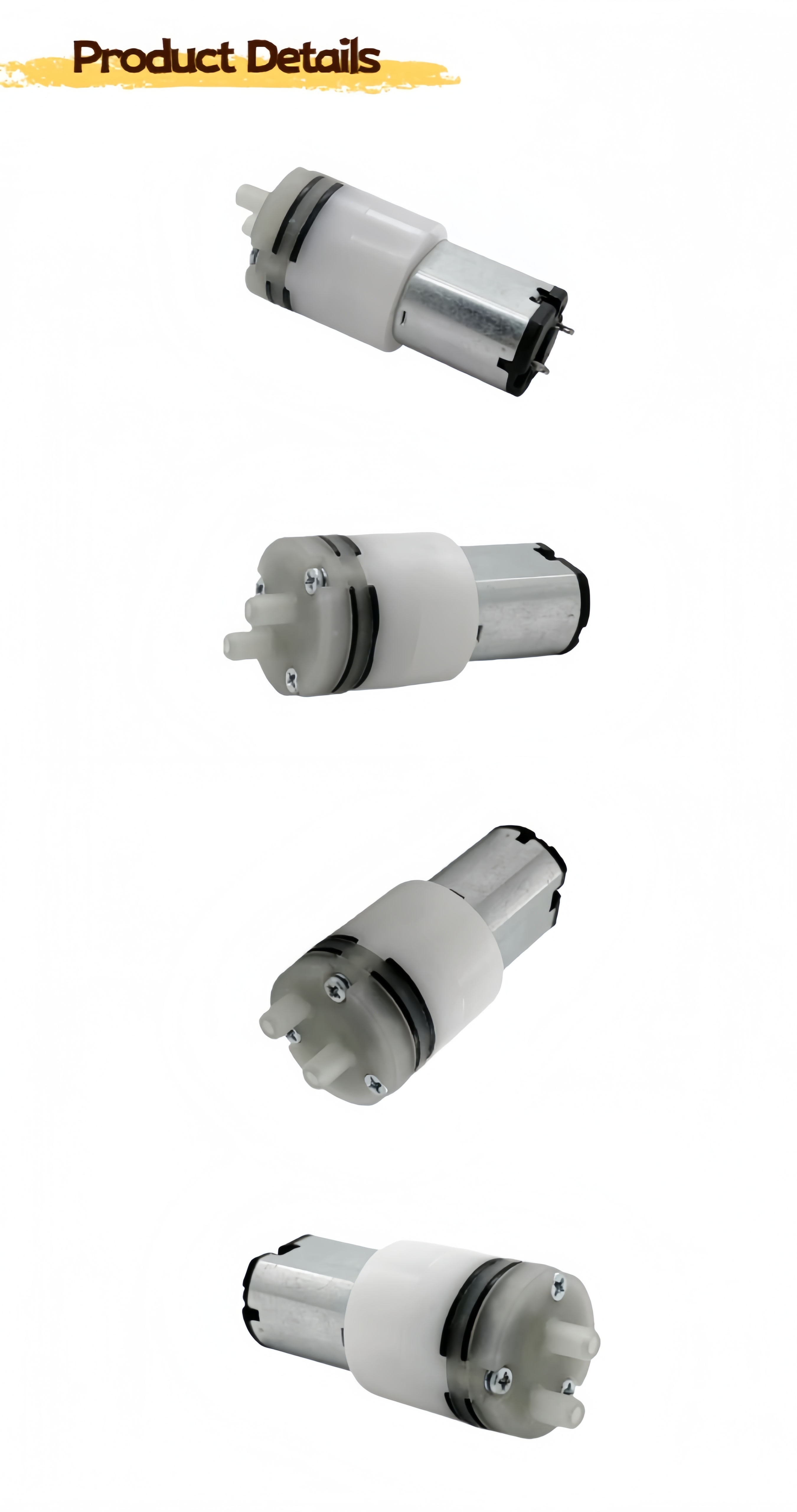 3.7V DC water pump