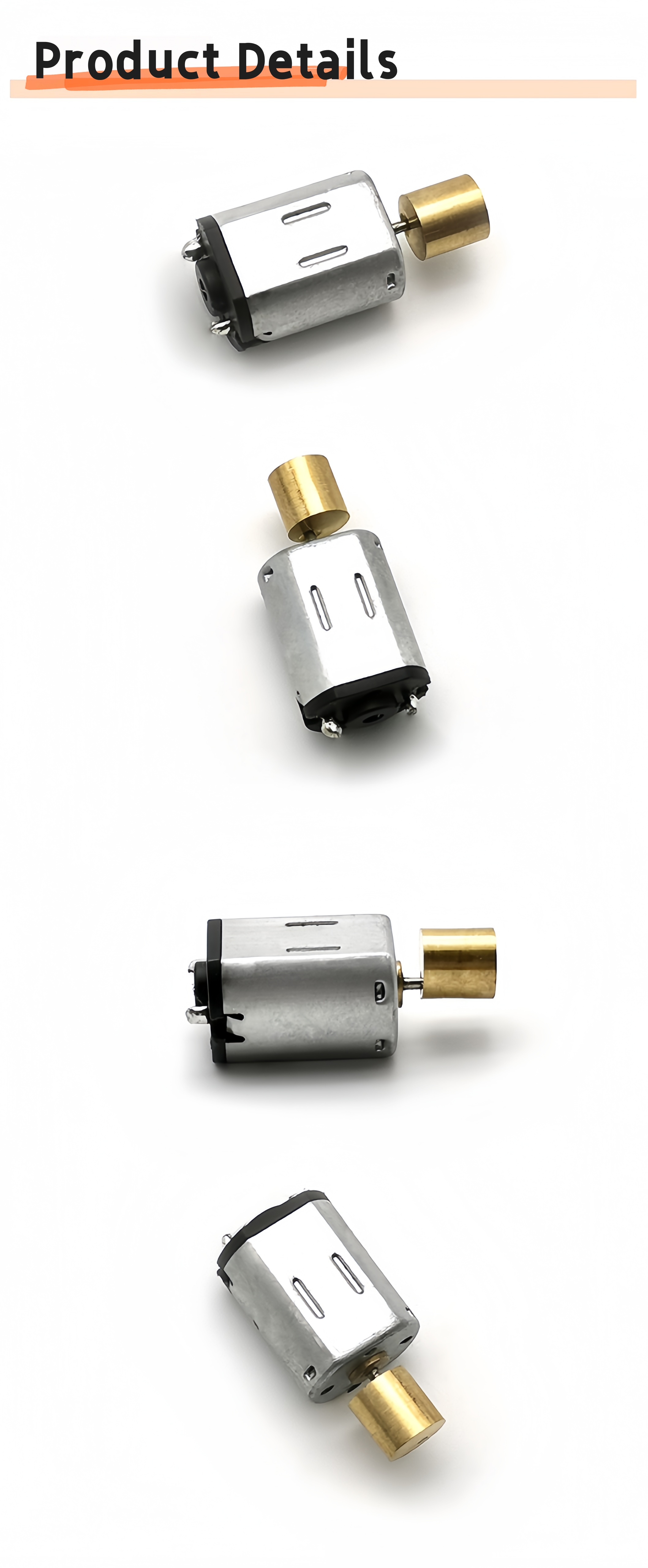 3D Facial Slimming Device Massager DC Mini Vibration Motor