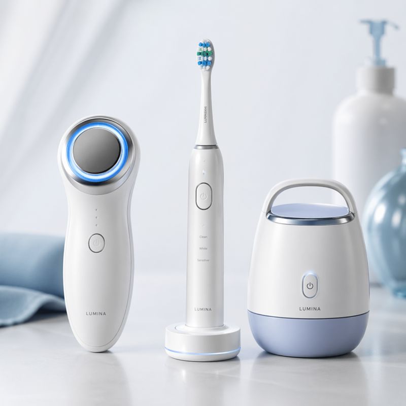 Modern beauty and personal care devices with compact portable appliance