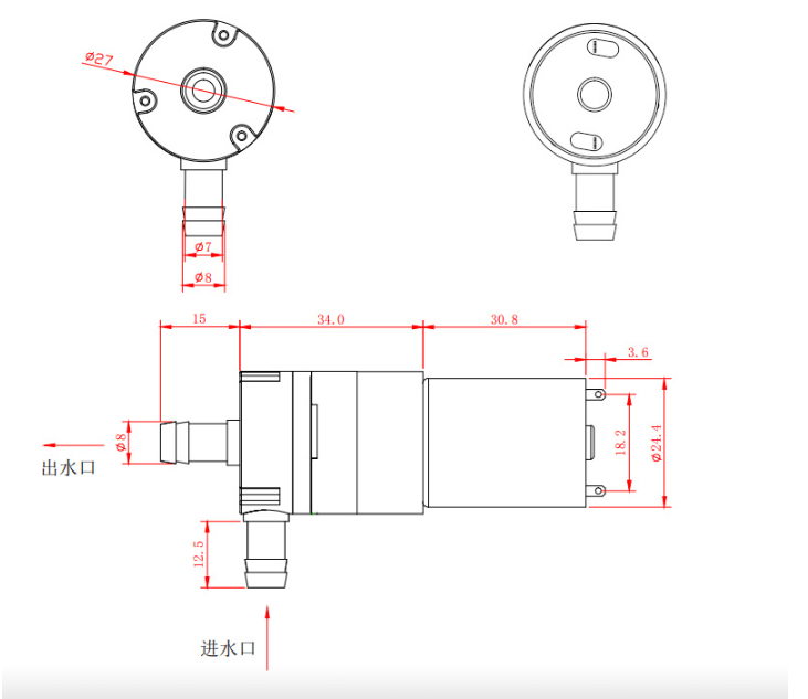 High-pressure diaphragm pump