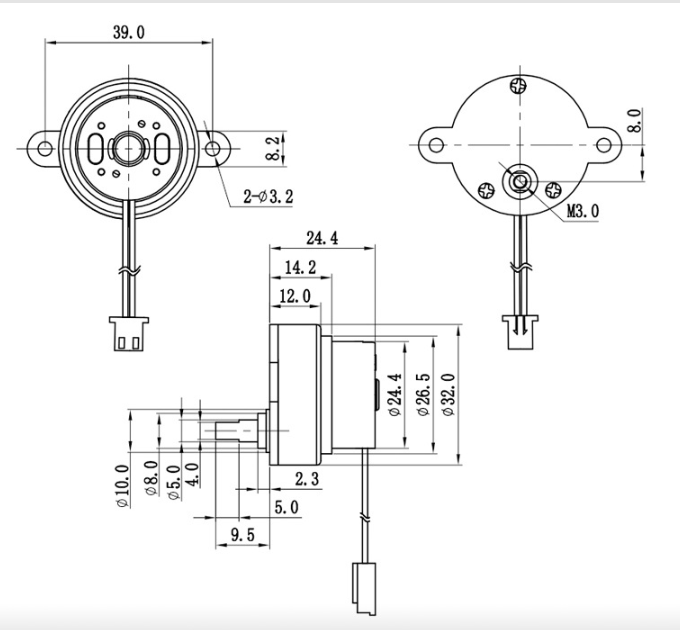 JS30 micro gear motor